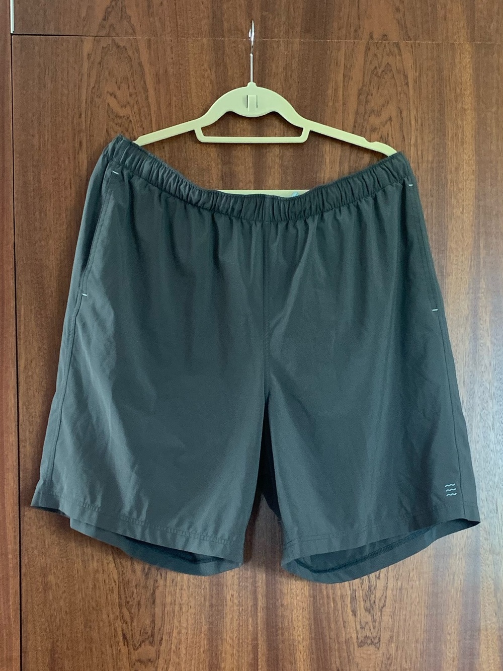Free Fly Apparel Men's Charcoal Athletic Shorts